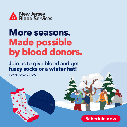 More seasons. Made possible by blood donors.