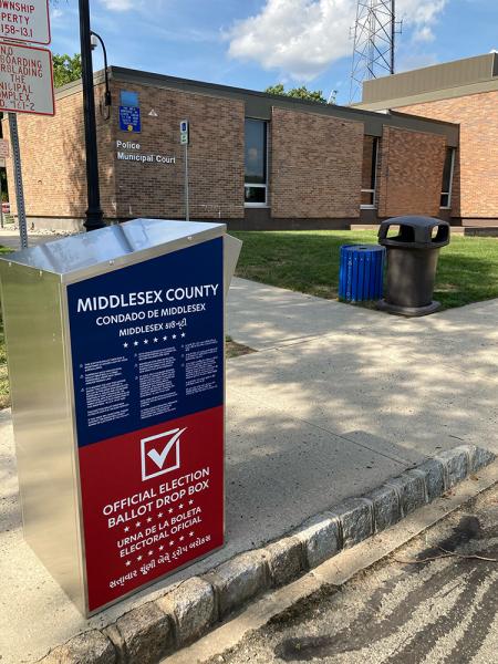 East Brunswick Secure Ballot Drop Box